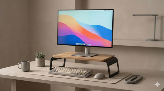 Desktools Teak Laptop Stand